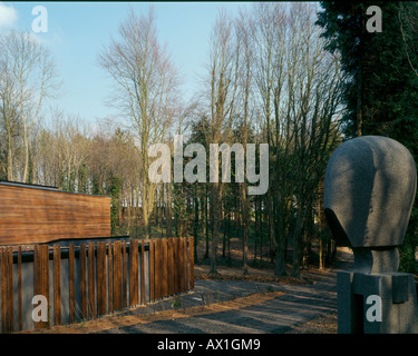 GEBÄUDE AN CASS SCULPTURE FOUNDATION, GOODWOOD, UK Stockfoto