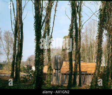 GEBÄUDE AN CASS SCULPTURE FOUNDATION, GOODWOOD, UK Stockfoto