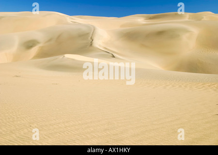 Sanddünen, verboten Diamant Bereich, Saddlehill, Namibia, Afrika Stockfoto