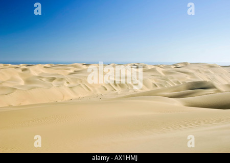 Sanddünen, verboten Diamant Bereich, Saddlehill, Namibia, Afrika Stockfoto