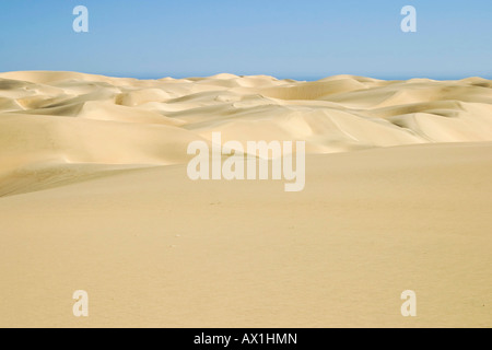 Sanddünen, verboten Diamant Bereich, Saddlehill, Namibia, Afrika Stockfoto