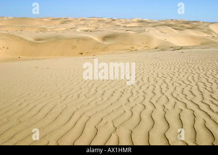 Sanddünen, verboten Diamant Bereich, Saddlehill, Namibia, Afrika Stockfoto