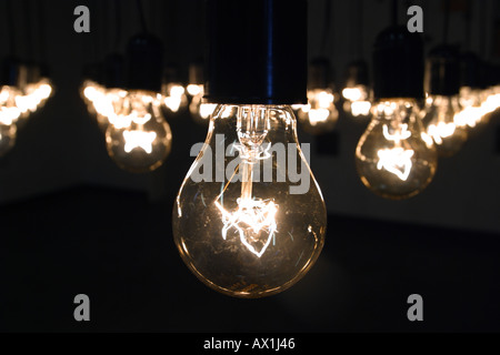 Strom Leistungsaufnahme Stockfoto