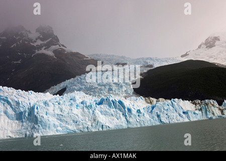Spegazzini Gletscher am See Lago Argentino, Nationalpark Los Glaciares, (Parque Nacional Los Glaciares), Patagonien, Argentinien, Stockfoto