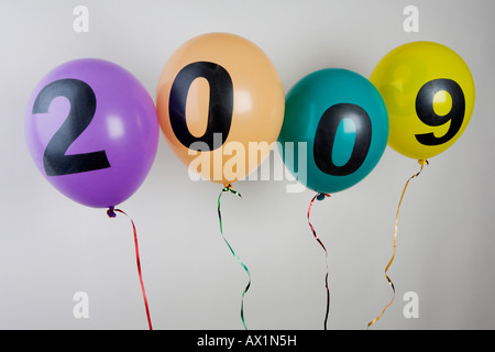 Ballons feiern 2009 Stockfoto