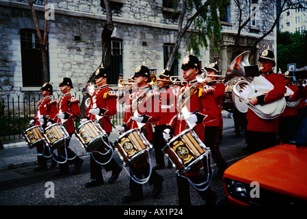 Gibraltar Wachablösung Stockfoto