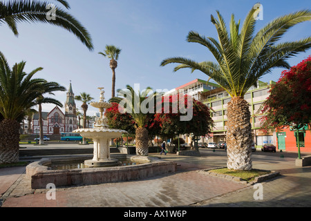 Kirche Iglesia San Marcos, Platz Plaza Colon, Arica, Chile, Südamerika Stockfoto