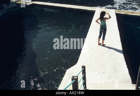 Piscinas De La Fajana, La Palma, Kanarische Inseln, Spanien, Europa Stockfoto