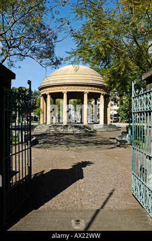 Musik-Pavillon am Parque Morazán, San José, Costa Rica, Mittelamerika Stockfoto