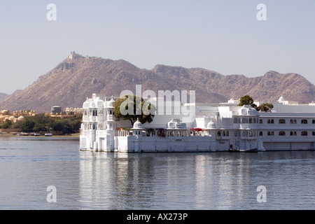 Hotel Lake Palace Udaipur Rajasthan Indien Stockfoto