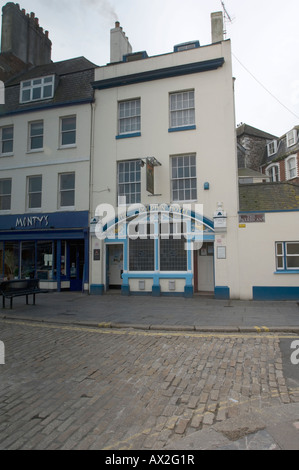 Das Dolphin Hotel Barbican, Plymouth, Devon, England. Stockfoto