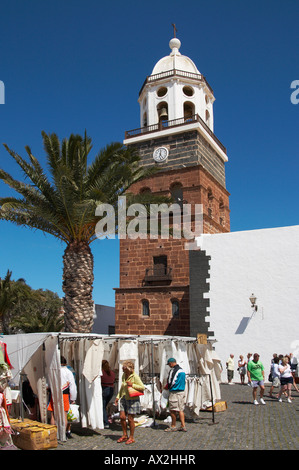 Teguise Markt auf Lanzarote auf den Kanarischen Inseln. Stockfoto