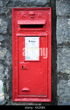 In Wand Briefkasten der Herrschaft von Elizabeth das zweite Stockfoto