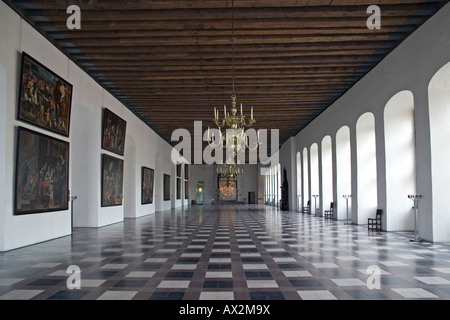 Kronborg - Ballsaal. Elsingore. Dänemark Stockfoto