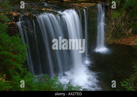 Hoggs fällt auf den Boyne Fluss Niagara Escarpment in der Herbst-Seite anzeigen Ontario Kanada Stockfoto