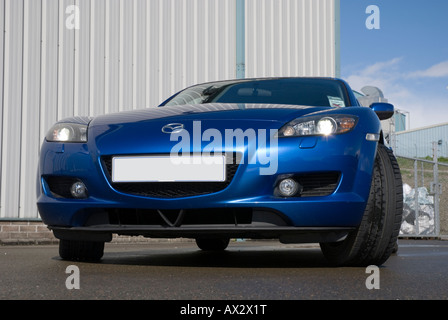 Mazda RX8 - Vorderansicht Stockfoto