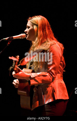 Madeleine Peyroux beim Cheltenham Jazz Festival Stockfoto