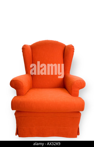 Bequemer Sessel Stockfoto