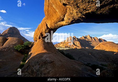 Berg Spitzkoppe in Namib-Wüste in der Nähe von Usakos Namibia Stockfoto