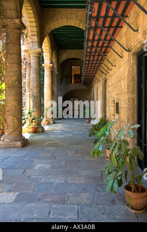 Palacio de Los Capitanes Generales, Plaza de Armas, Habana Vieja, Havanna, La Habana, Cuba, große Antillen, Caribbean Stockfoto