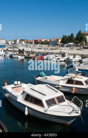 Marina in Porec, Istrien, Kroatien Stockfoto