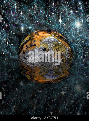 Sterne und Planeten Stockfoto