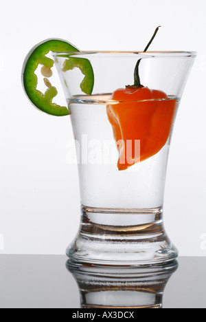 Habanero erschossen. Stockfoto