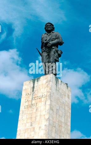 Beschriftung Kuba STATUE CHE Guevara IN SANTA CLARA Fotograf Julio Etchart Stockfoto