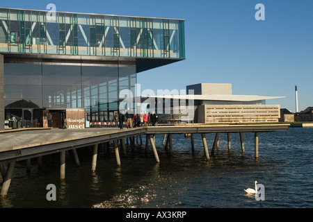 Das neue Schauspielhaus - Skuespilhuset. Kopenhagen. Dänemark. Stockfoto