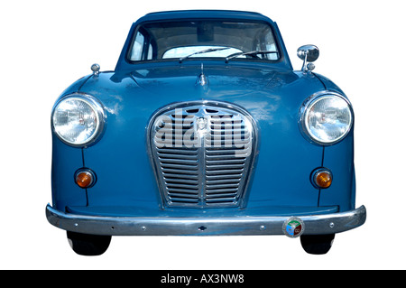 Austin A35, blau Stockfoto