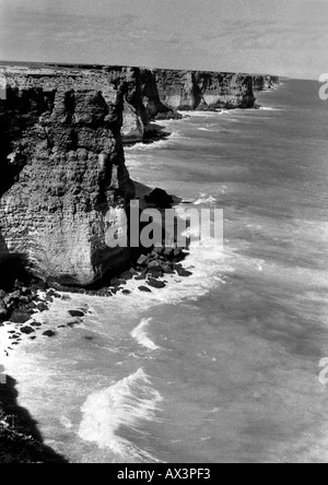 Südküste von Australien aus Nullabor Plain Stockfoto