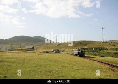 Der Great Orme Straßenbahn, Llandudno Stockfoto