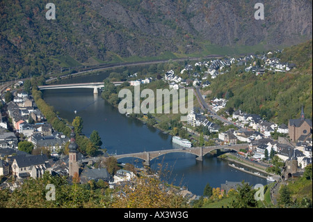 Cochem Und sterben Cochem eine der Mosel Mosel Deutschland Stockfoto