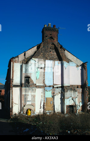 Abgebrochene Eigenschaft Stockfoto