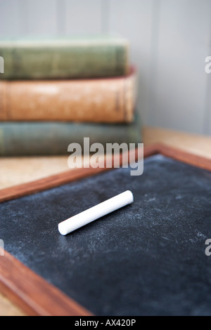 Tafel in einem Klassenzimmer Stockfoto