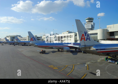 Vereinigte Staaten von Amerika Florida Miami International airport Stockfoto