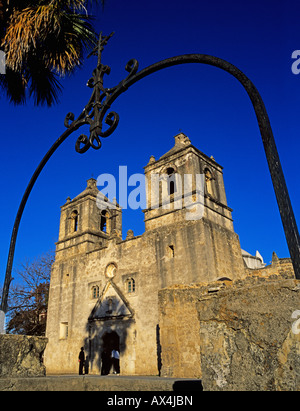 Mission Concepción San Antonio Missions National Historic Park San Antonio, Texas USA Januar 2006 Stockfoto