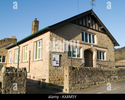 Eyam Museum, in dem Dorf Eyam in den Peak District Derbyshire UK Stockfoto