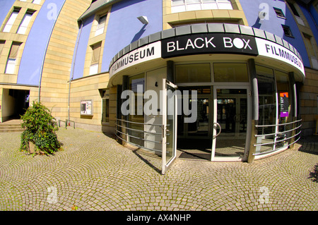 Blackbox Film Museum Düsseldorf Düsseldorf Deutschland Deutschland Reisen Tourismus Weitwinkel fisheye Gebäudearchitektur Stockfoto