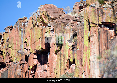 Felsen in der Waterberg Plateau Park, Otjozondjupa Region, Namibia Stockfoto