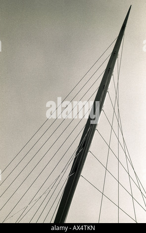 Abstraktes Bild, Trinity Bridge, Salford, Manchester, UK Stockfoto