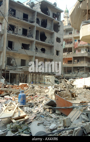 12. Juli 2006 Israely Krieg gegen den Libanon Stockfoto