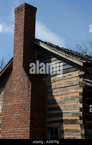 Die Robert Scruggs Haus Cowpens National Battlefield Park Cowpens South Carolina 17. März 2008 Stockfoto