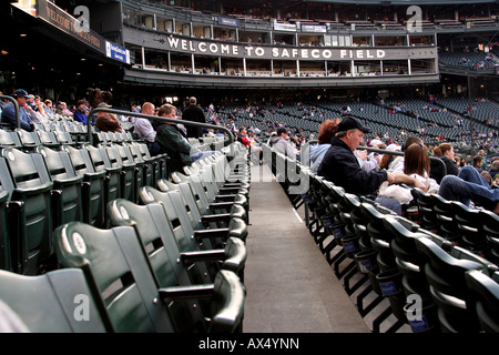 Safeco Field nach Hause von der Seattle Mariners Stockfoto