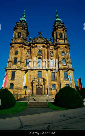 Wallfahrtskirche Vierzehnheiligen Stockfoto