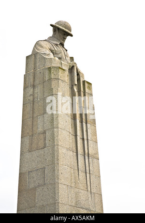 St-Juliaan Mahnmal, das kanadische Soldaten im ersten Weltkrieg Belgien Stockfoto