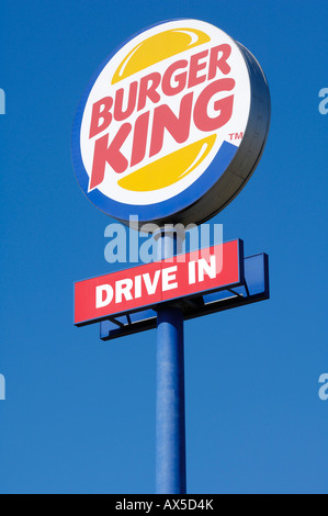 Burger King-logo Stockfoto