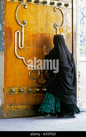 Shah Cheragh Mausoleum Eingangstor, Shiraz, Iran Stockfoto