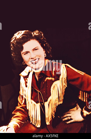 Patsy CLINE (1932-1963) Promotional Photo of US Country and Western Singer about 1957 Stockfoto