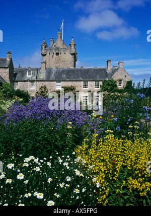 Cawdor Castle und seine Gärten, nordöstlich von Inverness, Schottland, UK, Europa Stockfoto